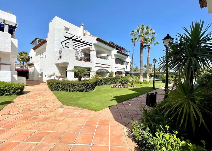 Solguest A 7 Minutos De Puerto Banus 1ª Linea Playa!!! Appartement Marbellac